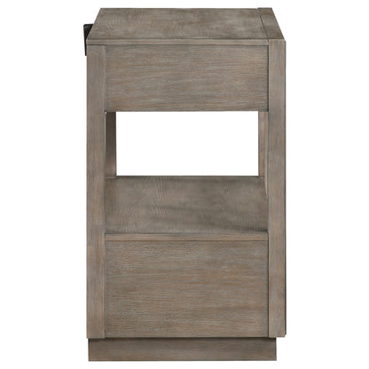 Durango 2-drawer Nightstand Bedside Table Washed Oak - 223272