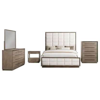 Durango 5-piece California King Bedroom Set Washed Oak - 223271KW-S5