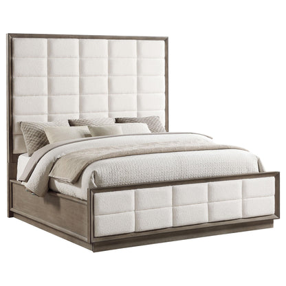 Durango 77-inch California King Panel Bed Washed Oak - 223271KW