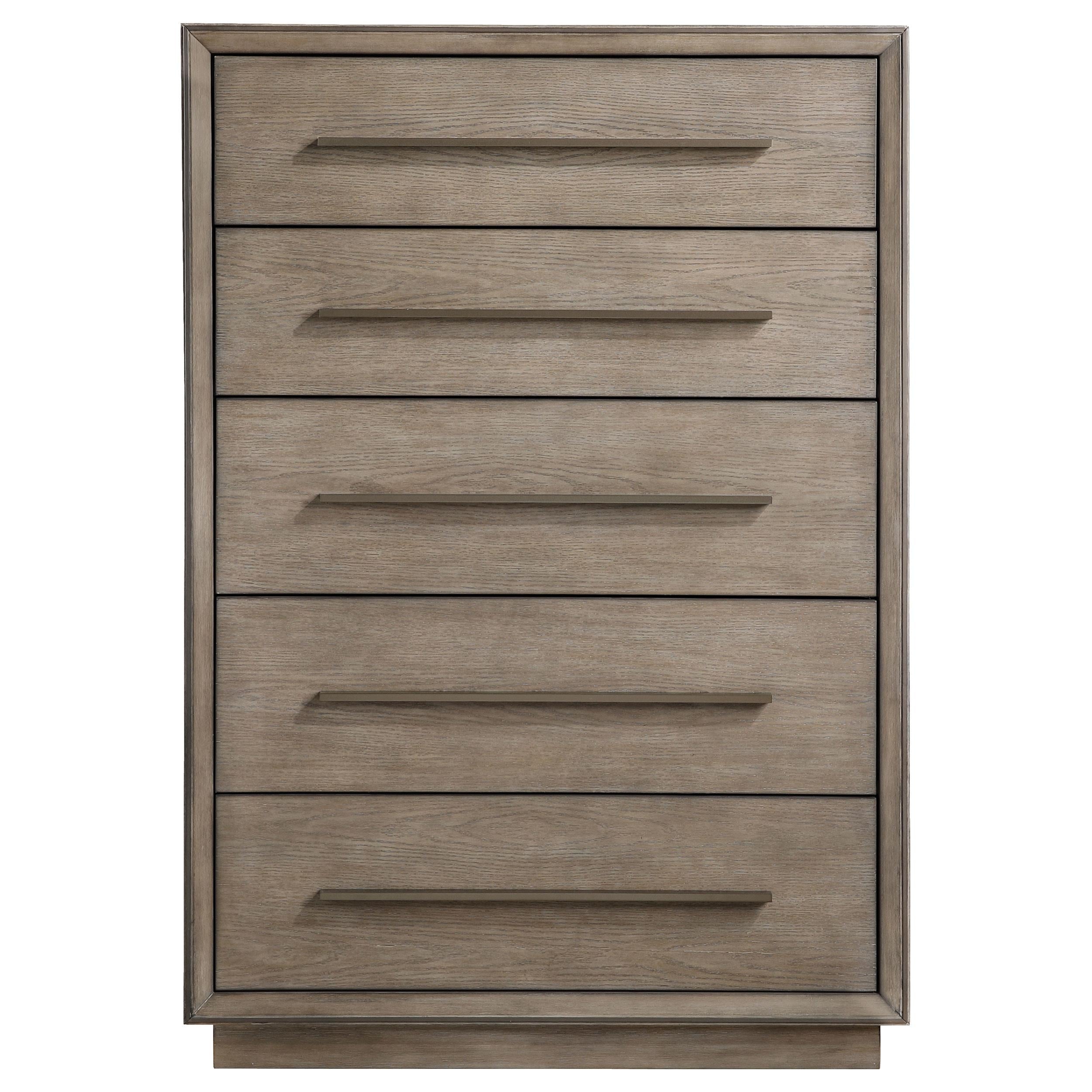 Durango 8-drawer Bedroom Chest Washed Oak - 223275