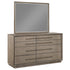 Durango 8-drawer Dresser and Mirror Washed Oak - 223273M