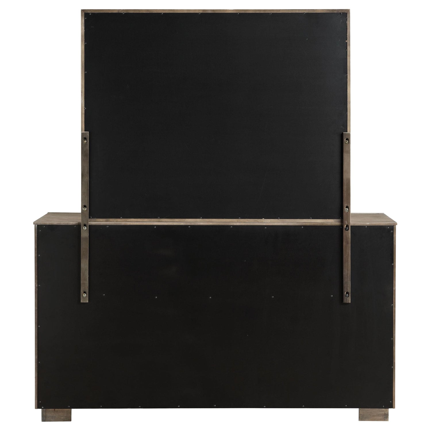 Durango 8-drawer Dresser and Mirror Washed Oak - 223273M