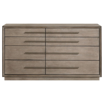 Durango 8-drawer Dresser Washed Oak - 223273