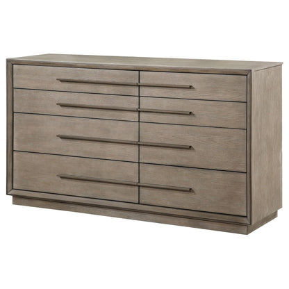 Durango 8-drawer Dresser Washed Oak - 223273
