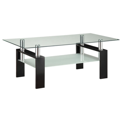Dyer 3-piece Rectangular Coffee and End Table Set Black - 702288-S3