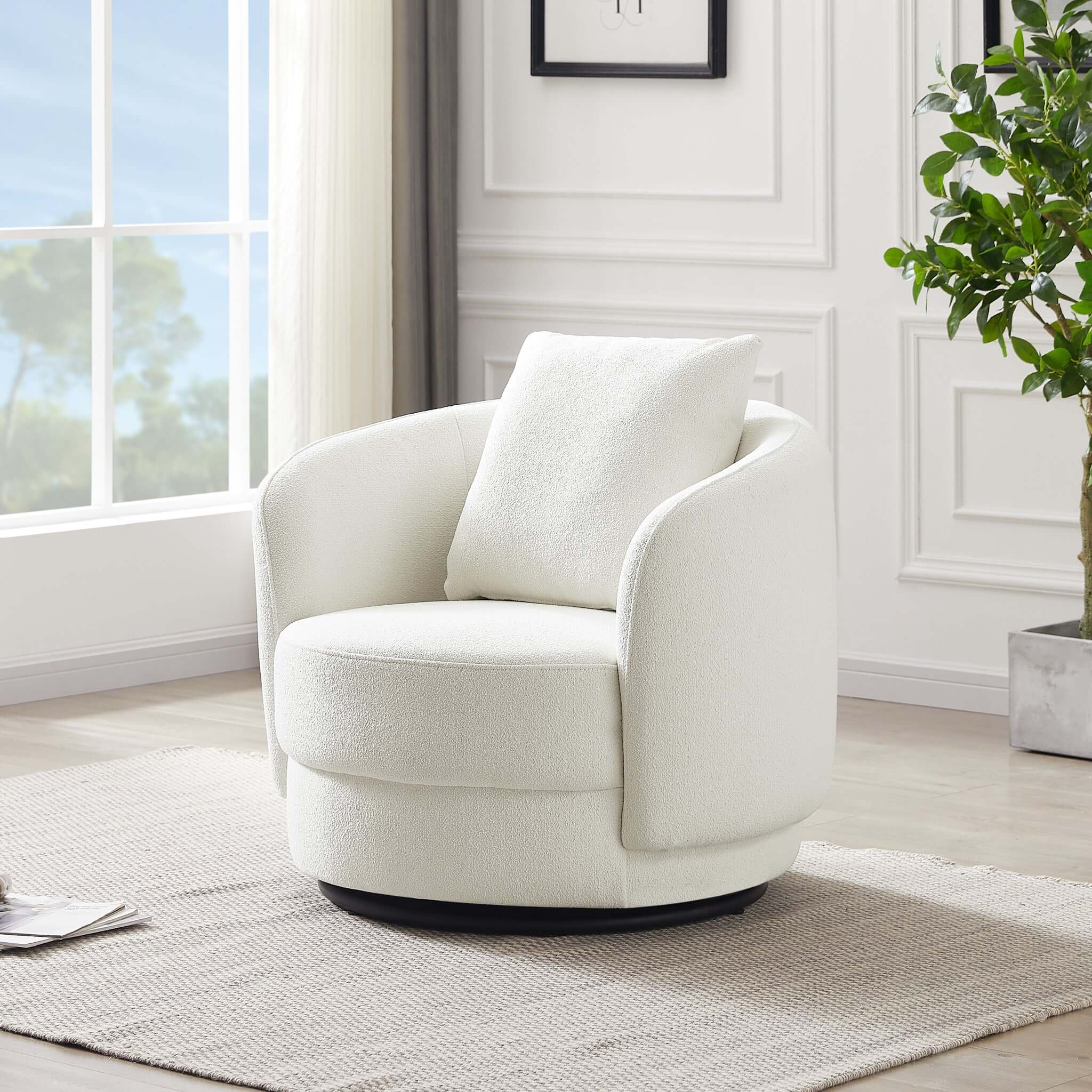 Dylan Boucle Lounge Chair - LCH02902001