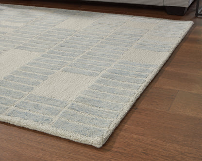 Dylanton Ivory/Blue Large Rug - R407811