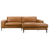 Easley Mid Century Modern Vegan Leather Wide-Arm Sofa - SEC00403702