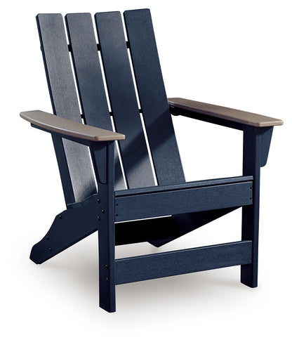 East Beach Black/Beige Adirondack Chair - PCP587-898