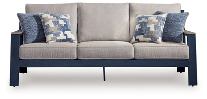 East Beach Blue Outdoor Sofa with Cushion - PCP587-838