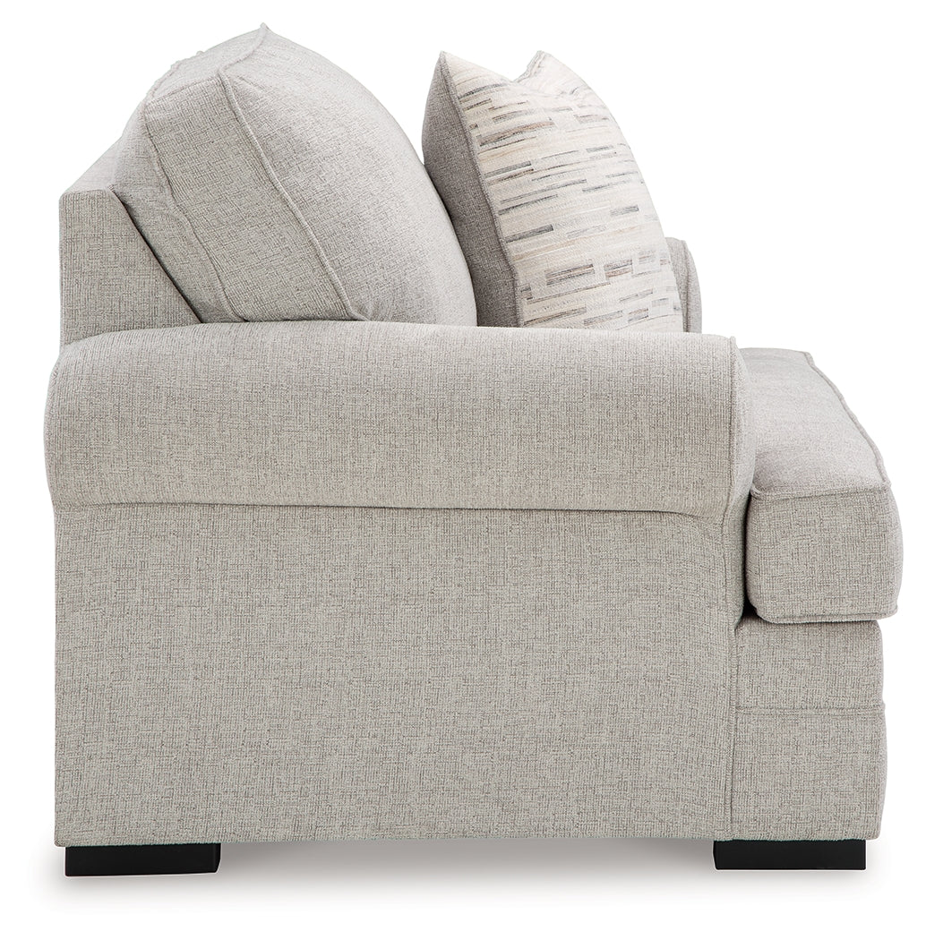 Eastonbridge Chair and Ottoman in Shadow - PKG018532