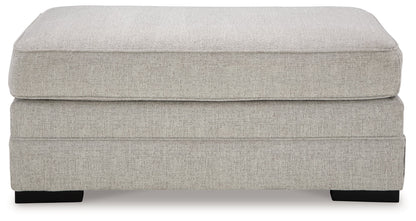 Eastonbridge Sofa Chaise, Chair, and Ottoman in Shadow - PKG018533