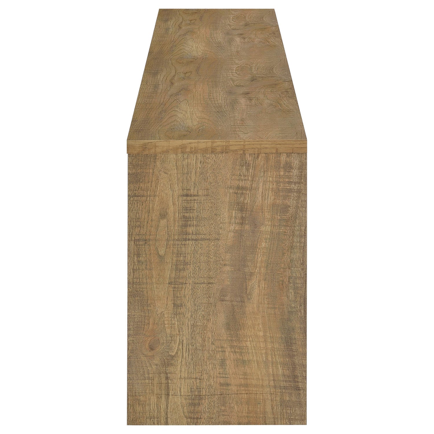 Eddy 79-inch 2-door TV Stand Fireplace Media Console Mango - 722843