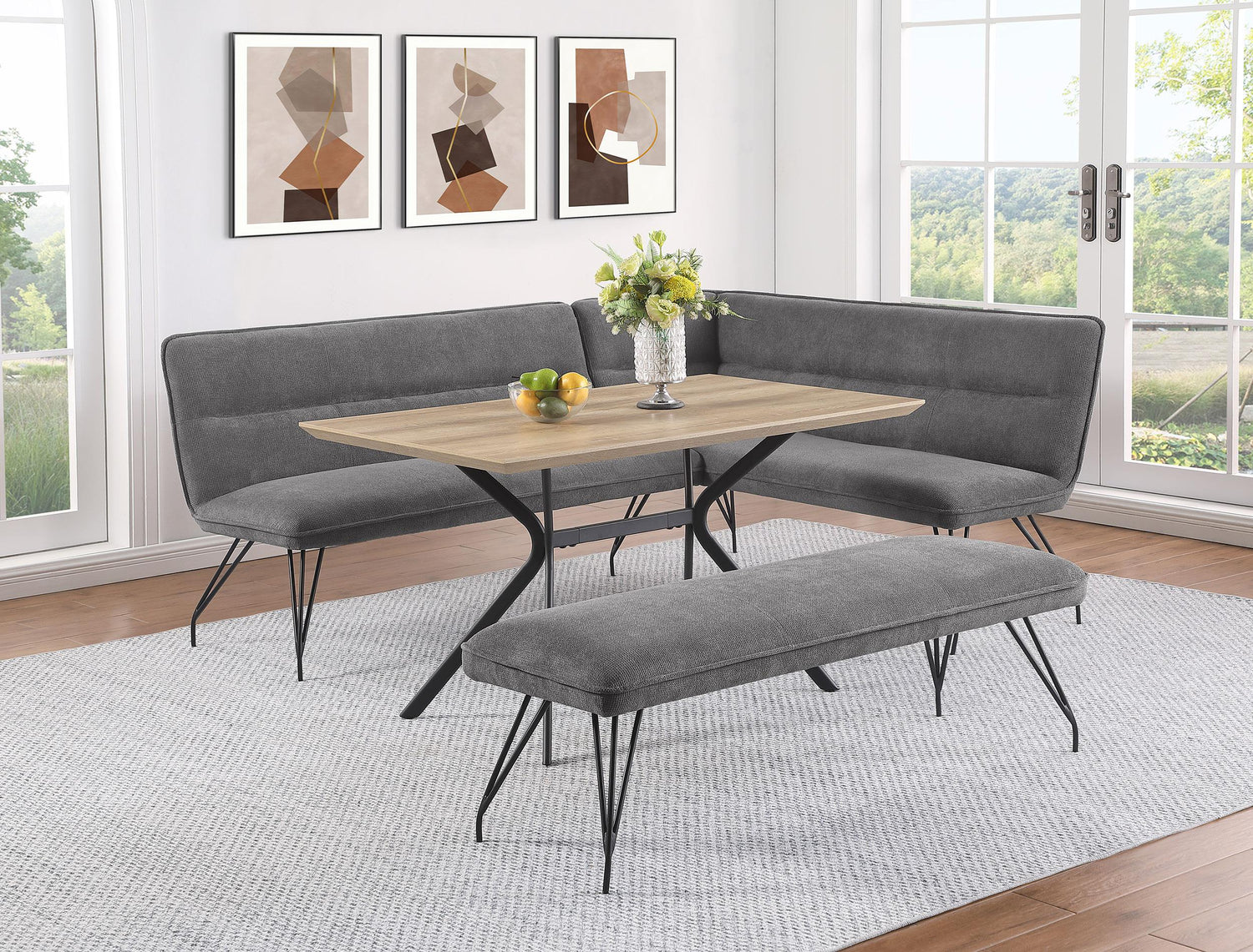 Edgecreek Rectangular Wood Dining Table Light Brown - 108481