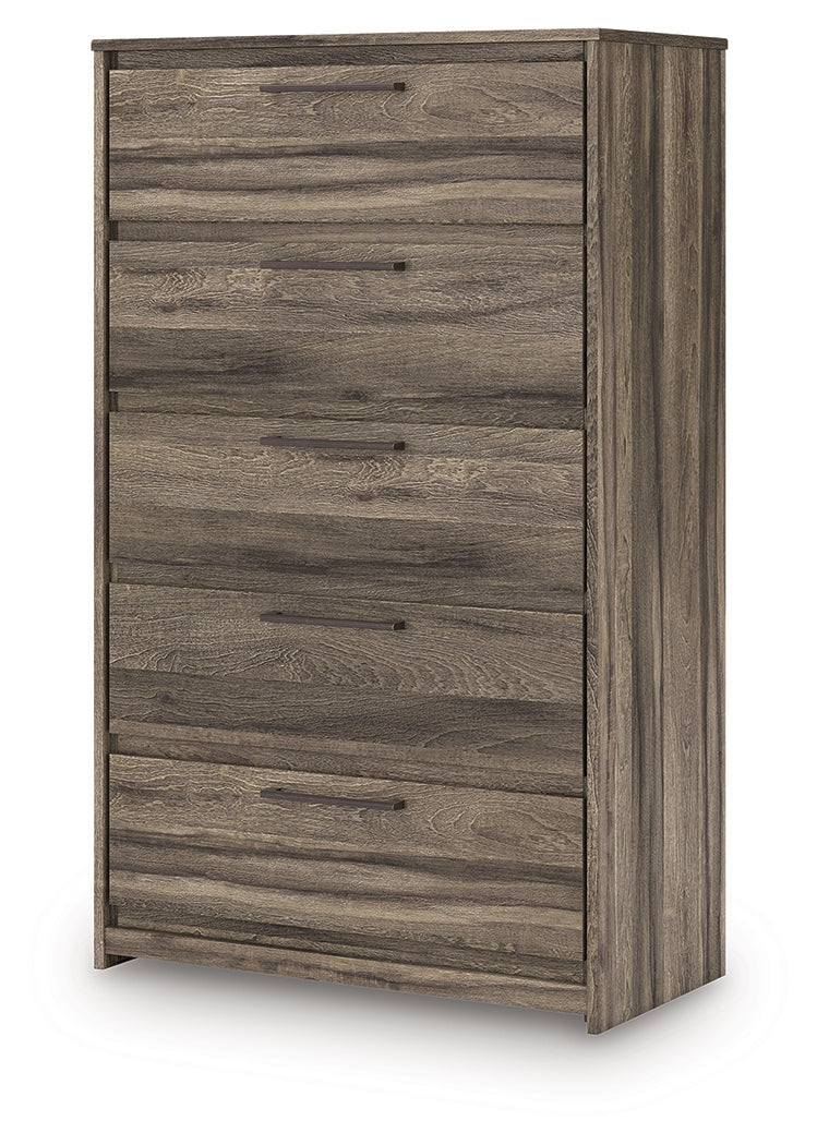 Elbrim Brown Chest of Drawers - PCB2005-46
