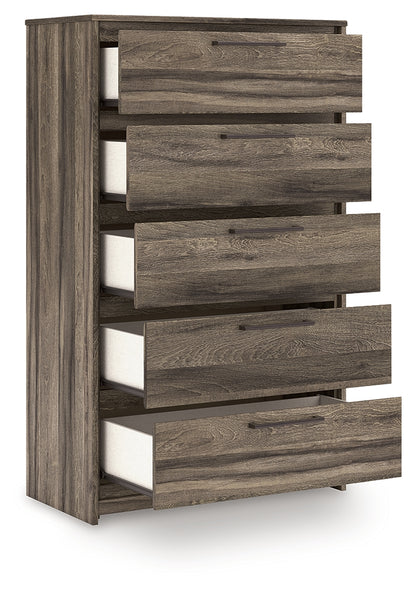 Elbrim Brown Chest of Drawers - PCB2005-46