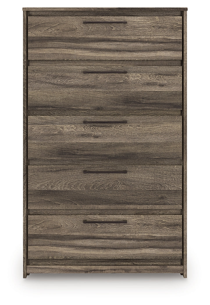 Elbrim Brown Chest of Drawers - PCB2005-46