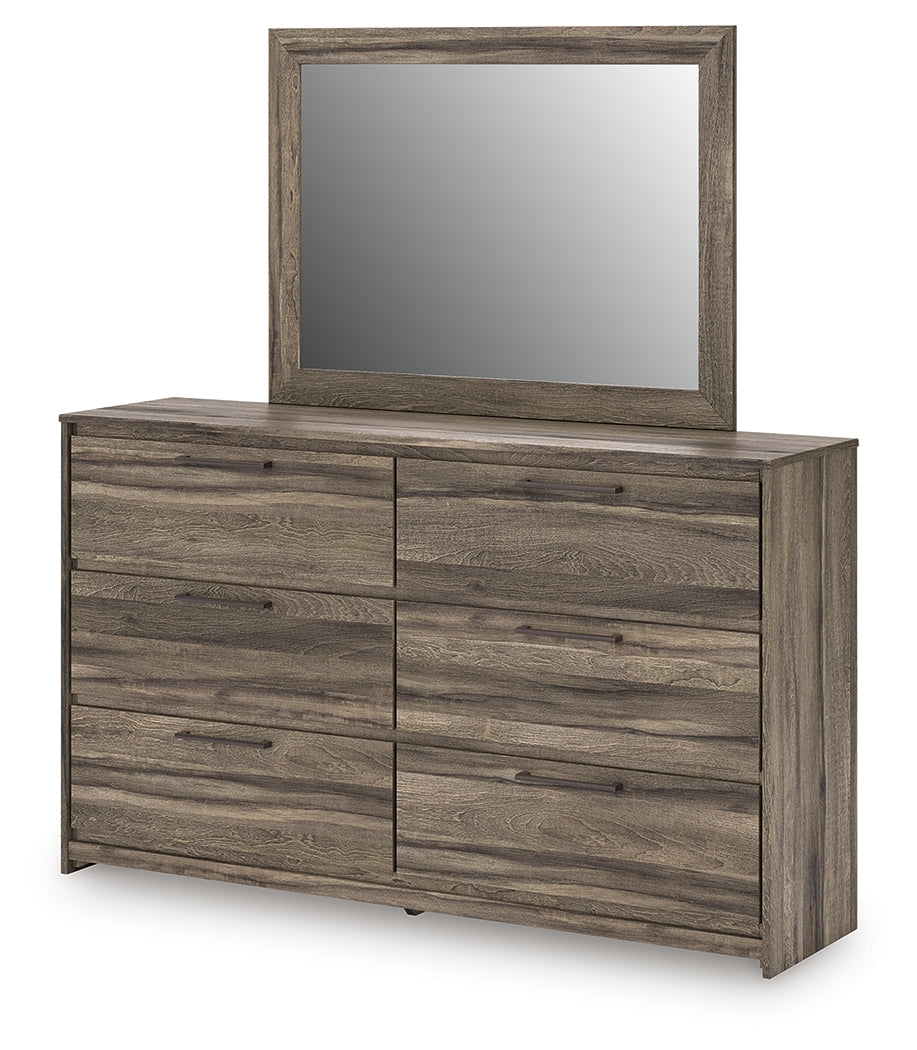 Elbrim Brown Dresser and Mirror - PCB2005B1