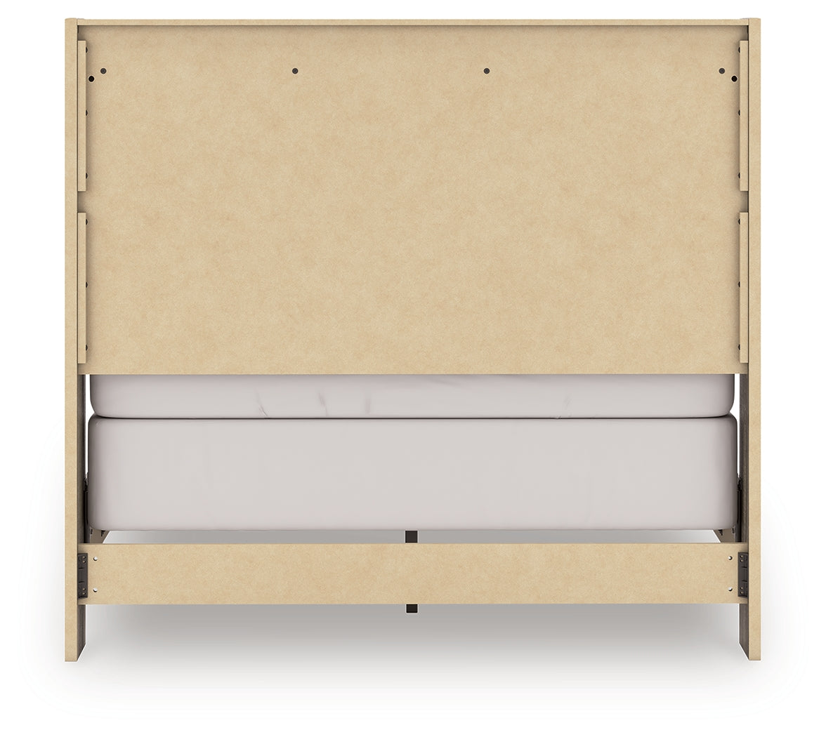 Elbrim Brown Full Panel Bed - PCB2005B8
