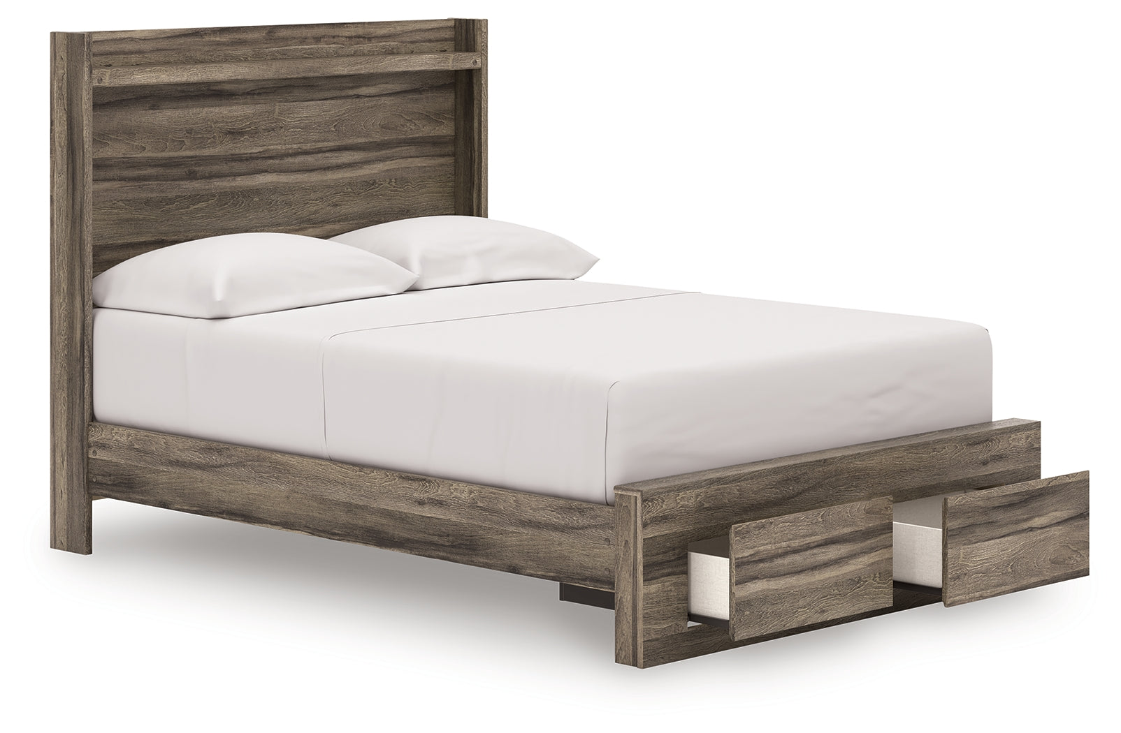 Elbrim Brown Full Panel Storage Bed - PCB2005B10