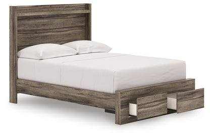 Elbrim Brown Full Panel Storage Bed - PCB2005B10