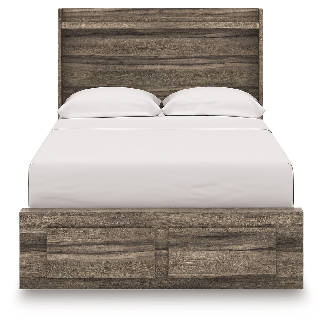 Elbrim Brown Full Panel Storage Bed - PCB2005B10