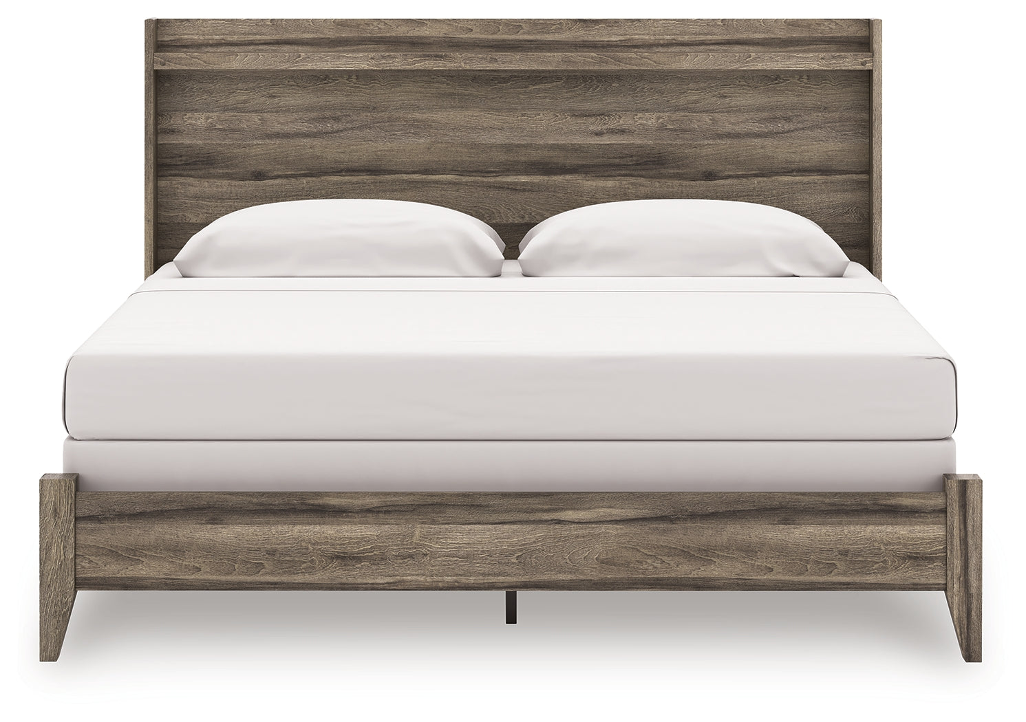 Elbrim Brown King Panel Bed - PCB2005B6