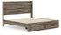 Elbrim Brown King Panel Storage Bed - PCB2005B7