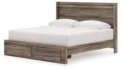 Elbrim Brown King Panel Storage Bed - PCB2005B7