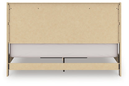 Elbrim Brown King Panel Storage Bed - PCB2005B7