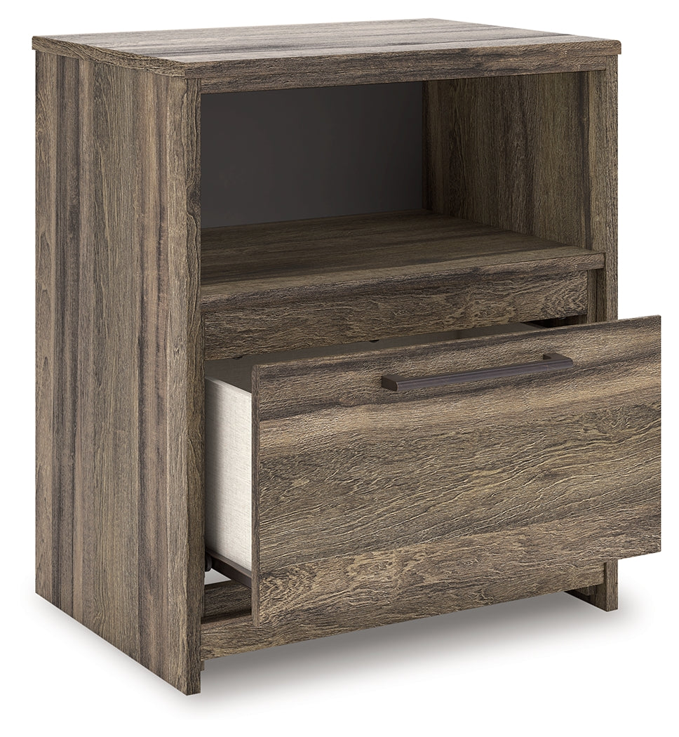 Elbrim Brown Nightstand - PCB2005-91
