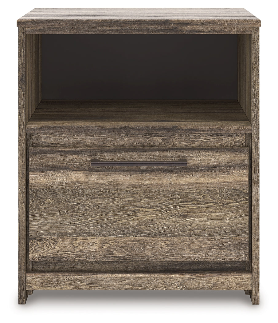 Elbrim Brown Nightstand - PCB2005-91