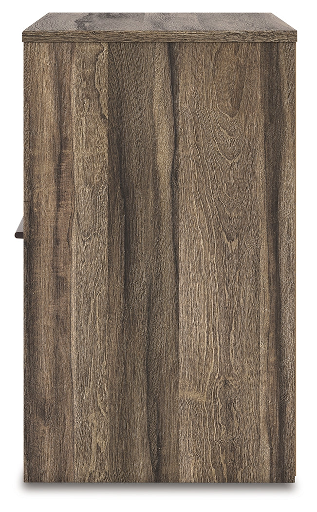 Elbrim Brown Nightstand - PCB2005-91