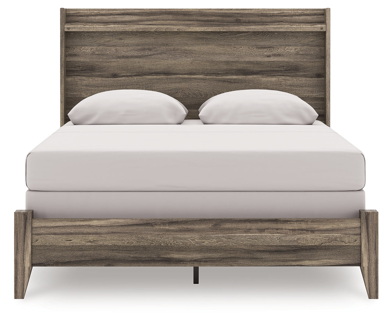 Elbrim Brown Queen Panel Bed - PCB2005B2