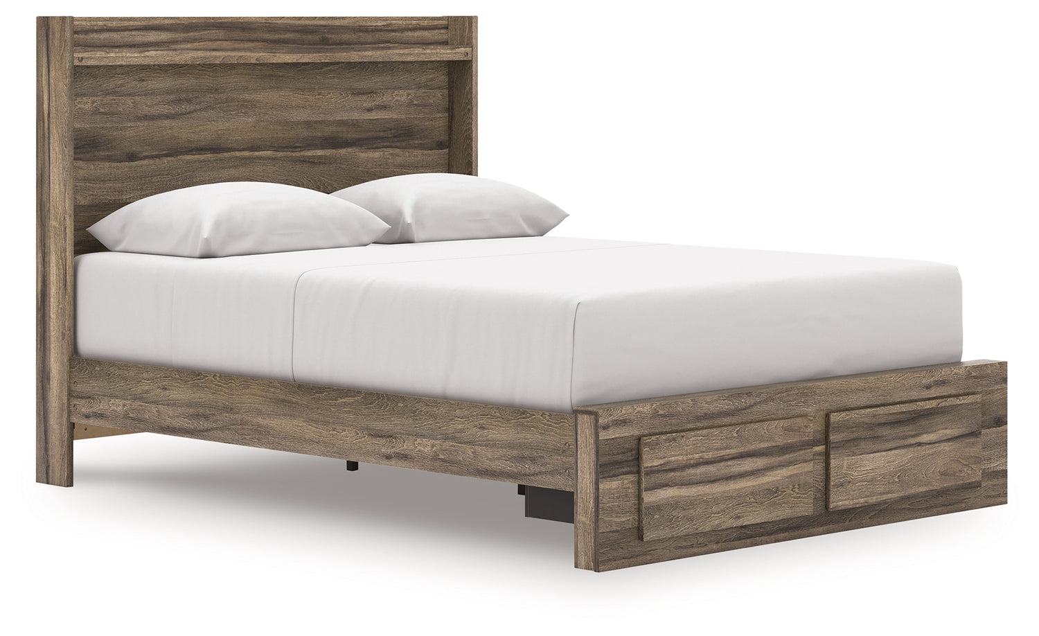 Elbrim Brown Queen Panel Storage Bed - PCB2005B4