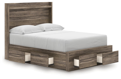 Elbrim Full Panel Storage Bed, Dresser and Mirror - PCB2005B18