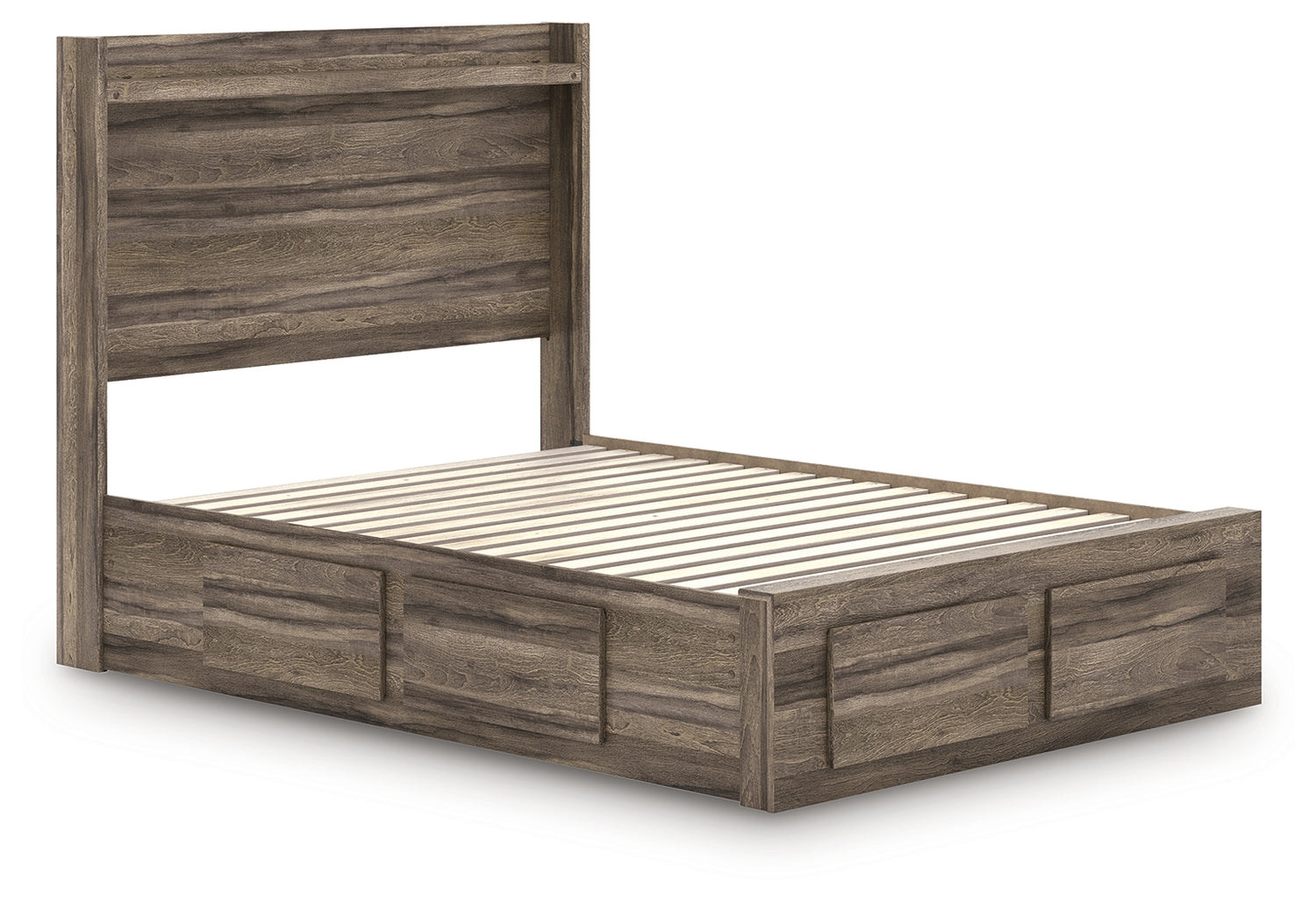 Elbrim Full Panel Storage Bed, Dresser and Mirror - PCB2005B18