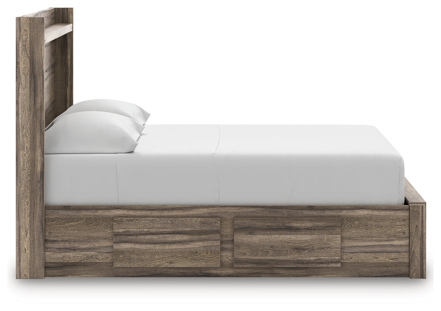 Elbrim Full Panel Storage Bed, Dresser and Mirror - PCB2005B18
