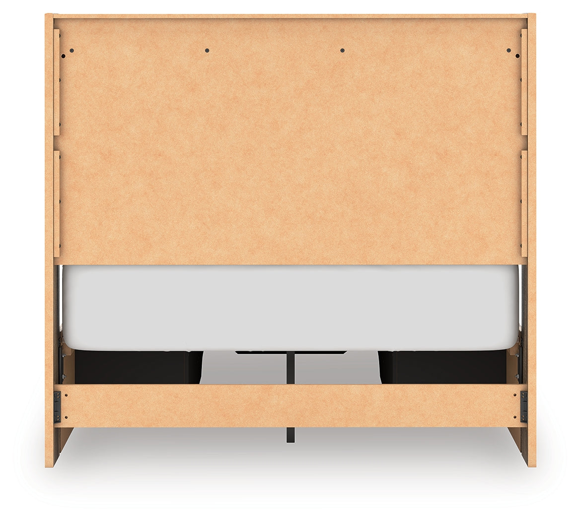 Elbrim Full Panel Storage Bed, Dresser and Mirror - PCB2005B18