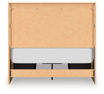 Elbrim Full Panel Storage Bed, Dresser and Mirror - PCB2005B18