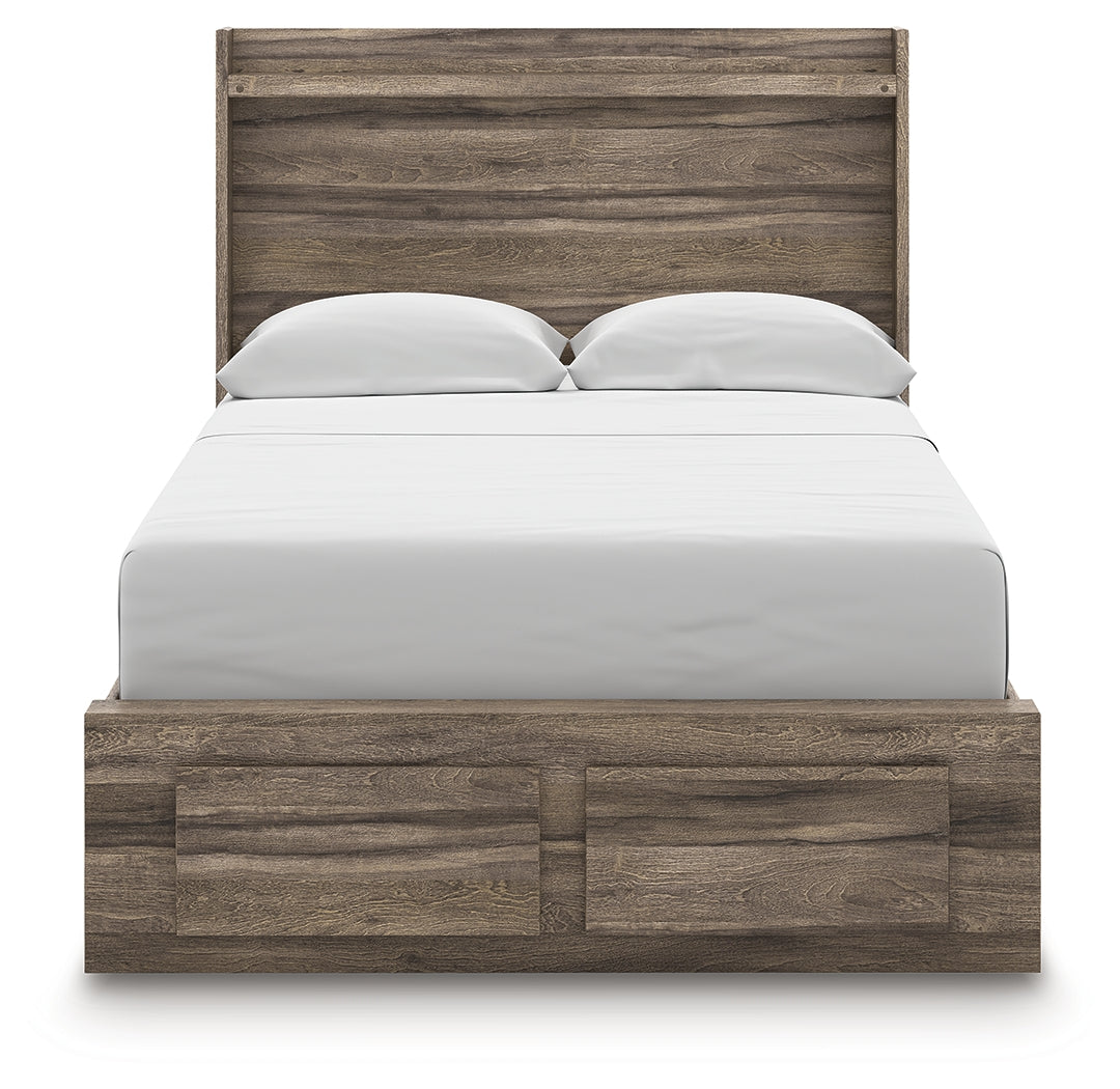 Elbrim Full Panel Storage Bed, Dresser and Mirror - PCB2005B18