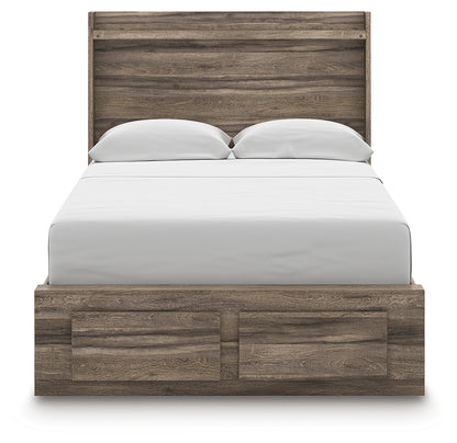 Elbrim Full Panel Storage Bed, Dresser and Mirror - PCB2005B18