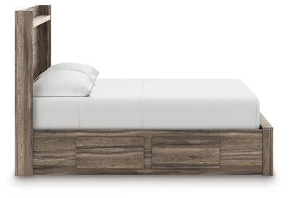 Elbrim Full Panel Storage Bed, Dresser and Mirror - PCB2005B21