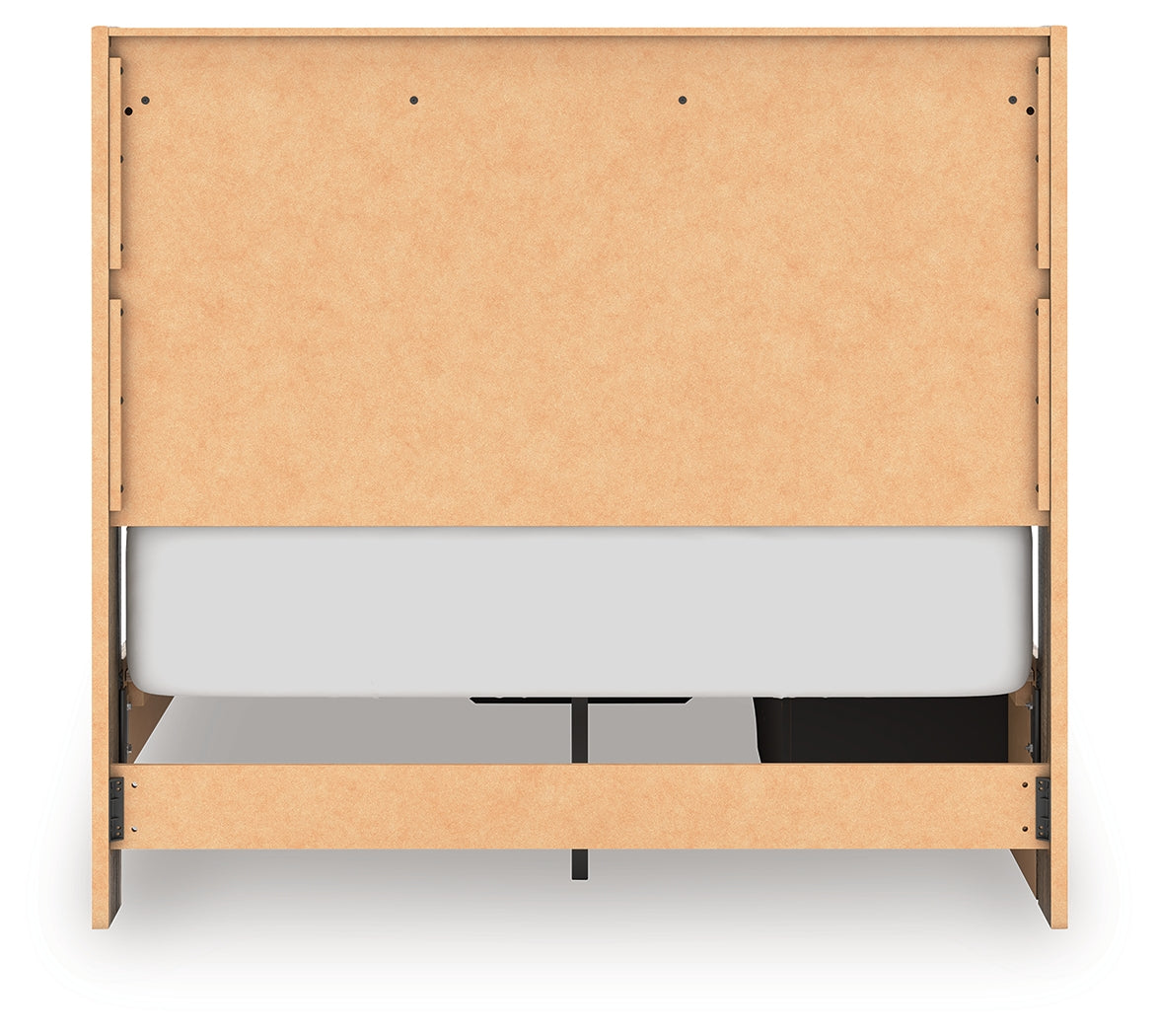 Elbrim Full Panel Storage Bed, Dresser and Mirror - PCB2005B21