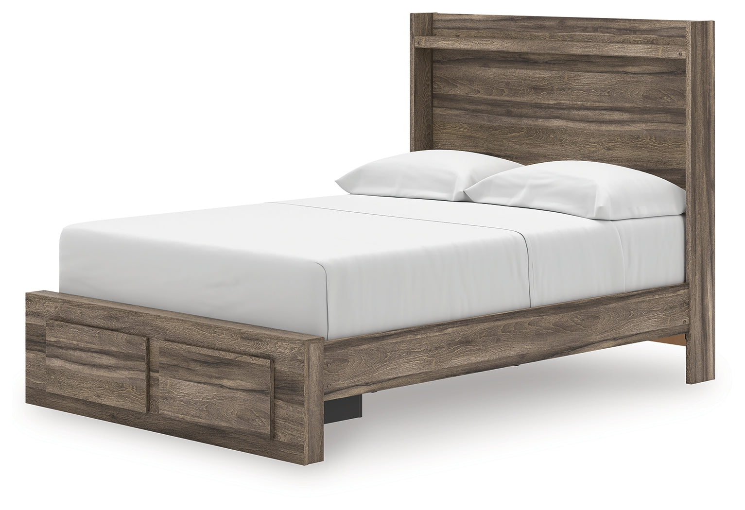 Elbrim Full Panel Storage Bed, Dresser and Mirror - PCB2005B21