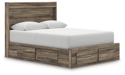 Elbrim Queen Panel Storage Bed, Dresser and Mirror - PCB2005B19