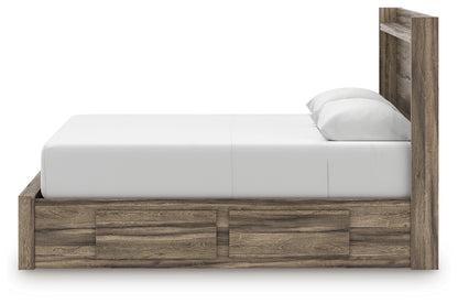 Elbrim Queen Panel Storage Bed, Dresser and Mirror - PCB2005B19