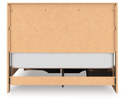 Elbrim Queen Panel Storage Bed, Dresser and Mirror - PCB2005B20