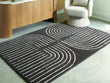 Eldonmore Black/Ivory Medium Rug - R407572