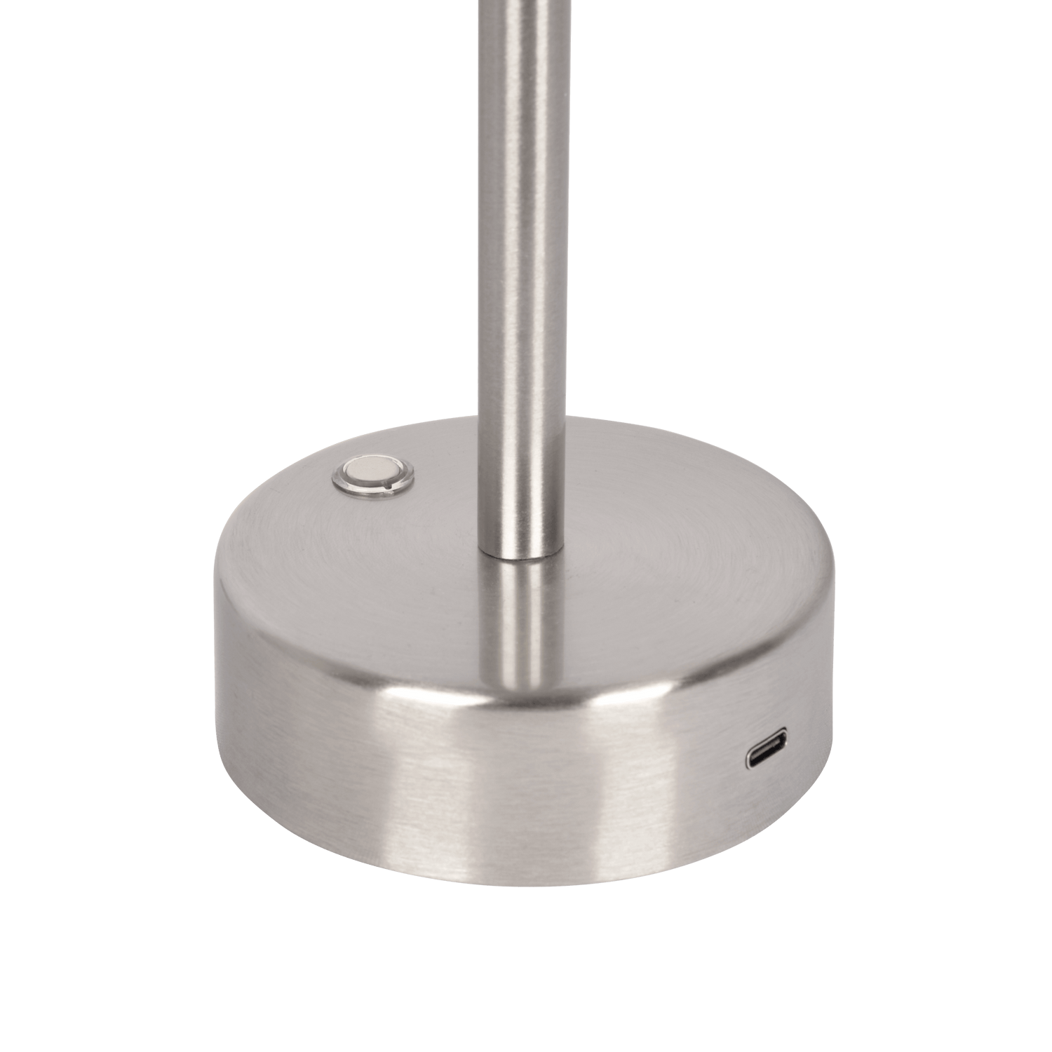 Elegance Rechargeable LED Table Lamp Brushed Nickel LED Touch Switch - TBL03700401